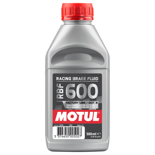 Motul RBF 600 Factory Line Racing Brake Fluid ‚Äì DOT 4 (500ml)