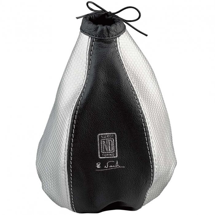 Nardi Black & Silver Leather Gear Gaiter