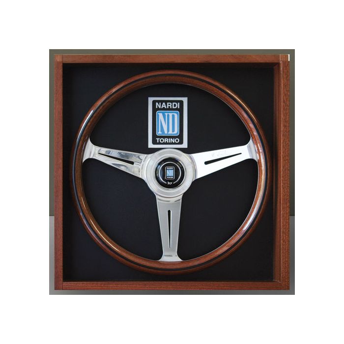 Nardi Classic Wood Steering Wheel 360mm with Polished Spokes (Ltd Edition)