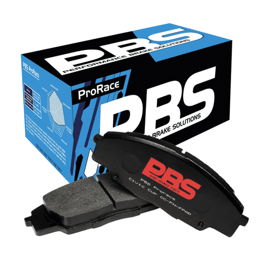 PBS ProRace Front Brake Pads - D2 Racing 6 Pot Caliper