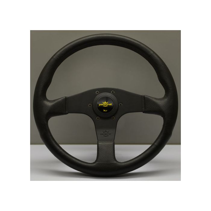 Personal Blitz Polyurethane Steering Wheel 350mm with Black Spokes