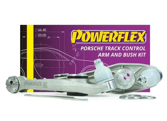 Powerflex Control Arm & Bush Kit (Adjustable +/- 1.9) for Porsche 997 inc. Turbo