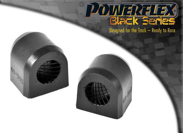 Powerflex Black Rear Anti Roll Bar Bush for Subaru Forester SF (97-02)