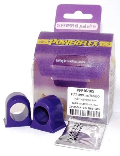 Powerflex Front Anti Roll Bar Inner Mount for Fiat Uno inc Turbo (83-95)