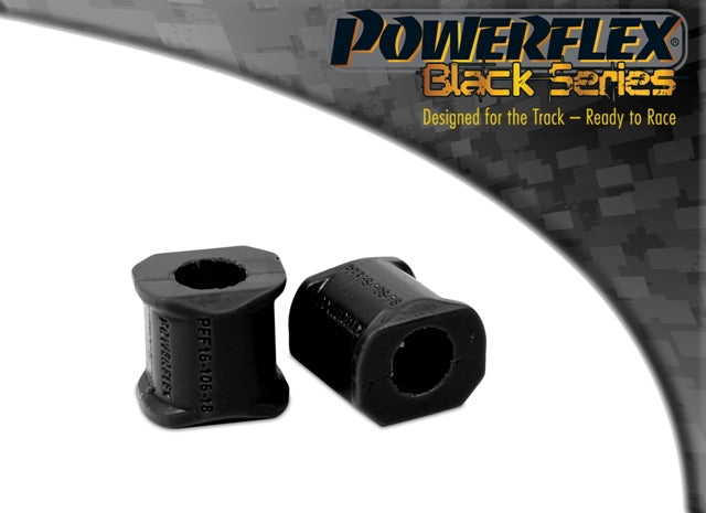 Powerflex Black Front Anti Roll Bar Outer Mount for Fiat Uno inc Turbo (83-95)