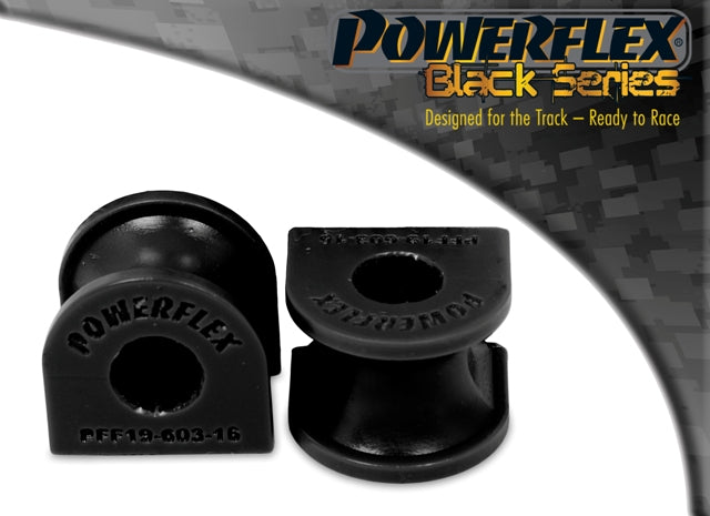 Powerflex Black Front Anti Roll Bar Bush for Ford Orion Mk3 (90-01)