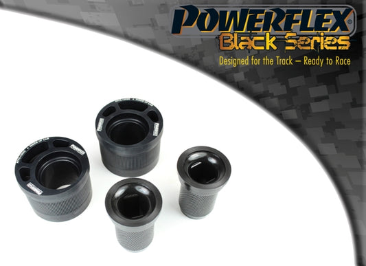 Powerflex Black Front Arm Rear Bush Caster Offset for BMW 1 Series F40 (18-)