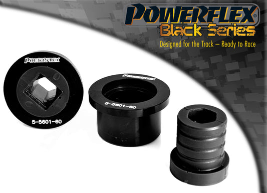Powerflex Black Front Wishbone Rear Bush 60mm (Alu) for BMW 3 Series E46 (99-06)