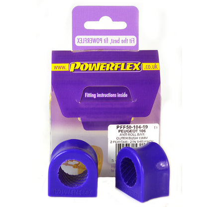 Powerflex Anti Roll Bar Outer Bush for Citroen Saxo inc VTS/VTR (96-03)