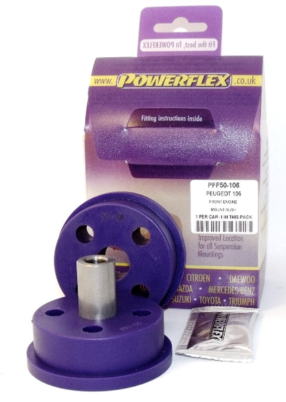 Powerflex Front Lower Engine Mount for Peugeot 106