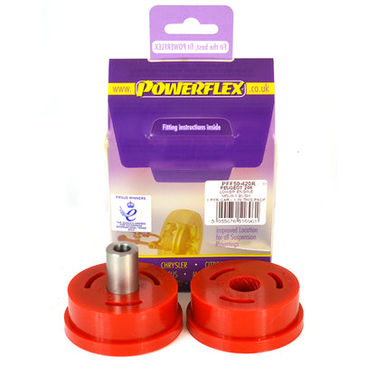 Powerflex Lower Rear Engine Mount Bush 65mm for Citroen Berlingo I Diesel 96-13