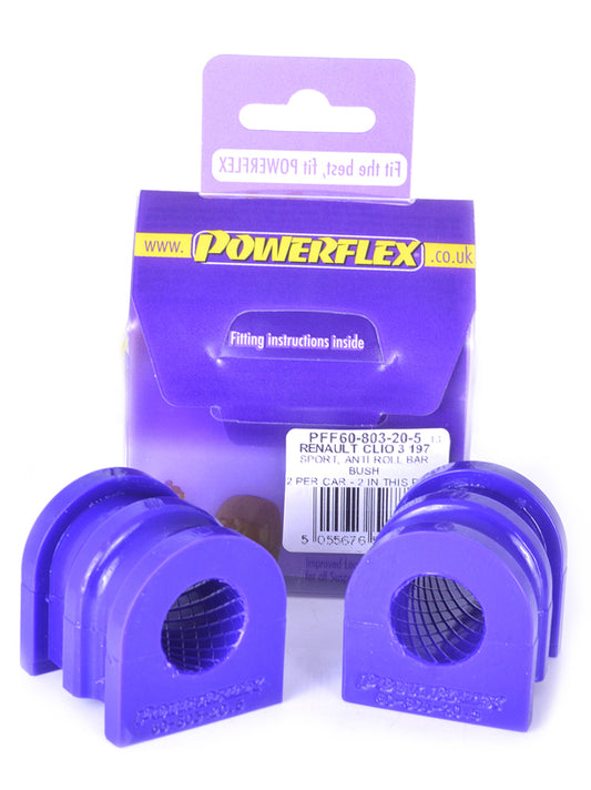 Powerflex Front Anti Roll Bar Bush 20.5mm for Renault Scenic II (03-09)