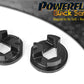 Powerflex Black Lower Engine Mount Insert for Renault Clio Mk3 (05-12)