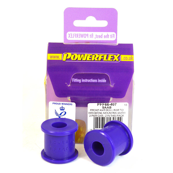 Powerflex Front Anti Roll Bar To Wishbone Mount Bush for Saab 96 (60-79)