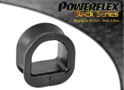 Powerflex Black Steering Rack Mount (Flat Bottom) for Saab 9-3 (98-02)