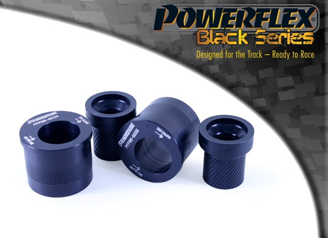 Powerflex Black Front Wishbone Rear Bush Caster Offset for Audi A2 (99-05)