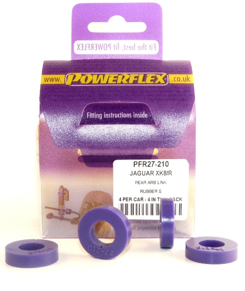 Powerflex Rear Anti Roll Bar Link Rubbers for Jaguar XJ6 XJ6R X300/X306 (94-97)