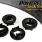 Powerflex Black Rear Subframe Front Bush Insert for BMW X6 E71 (07-14)