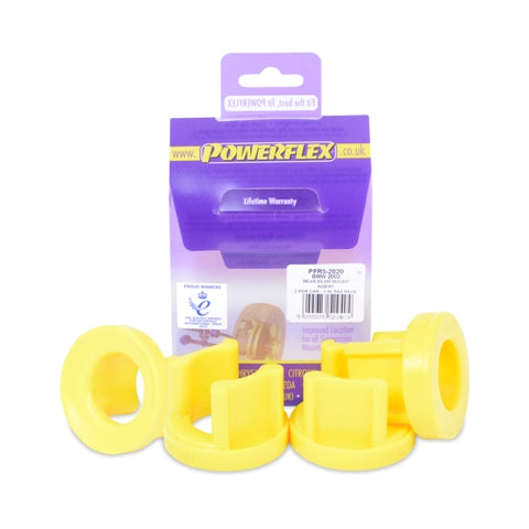 Powerflex Rear Beam Mount Bush Inserts for BMW 1502-2002 (62-77)