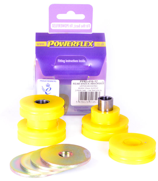 Powerflex Rear Shock Absorber Mount Bush 12mm for BMW 1 Series E81 E82 E87 E88