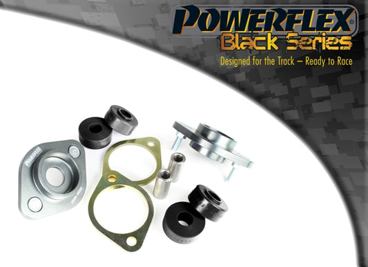 Powerflex Black Rear Shock Top Mount Bracket & Bush 10mm for BMW 3 Series E30/M3