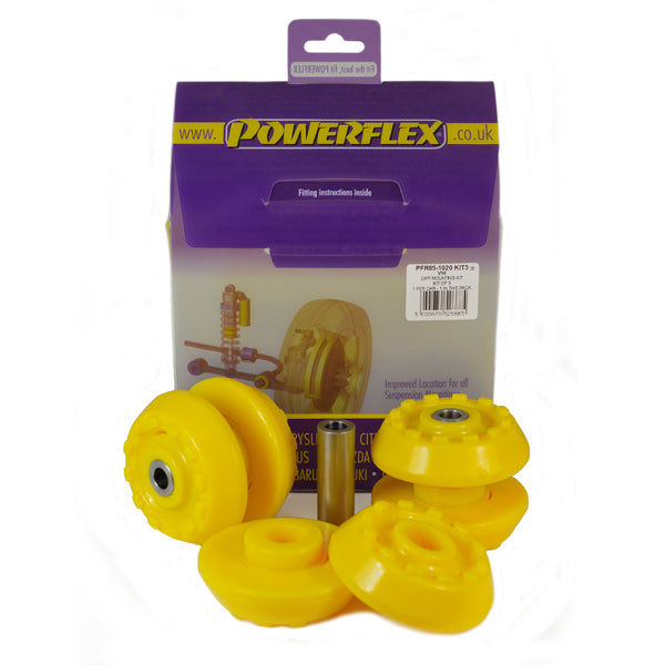 Powerflex Diff Mounting Bush Kit of 3 for Volkswagen T4 Transporter (90-03)