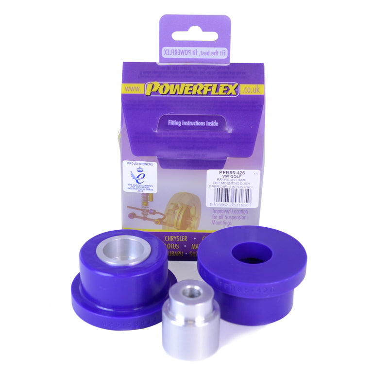 Powerflex Rear Diff Rear Mounting Bush for Audi TT 8N Quattro (99-06)