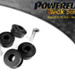 Powerflex Black Rear Tie Bar to Chassis Front Bush for VW Golf Mk5 & GTI/R32