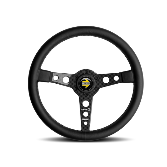 Momo Prototipo Carbon 6c Steering Wheel - Carbon/Black 350mm