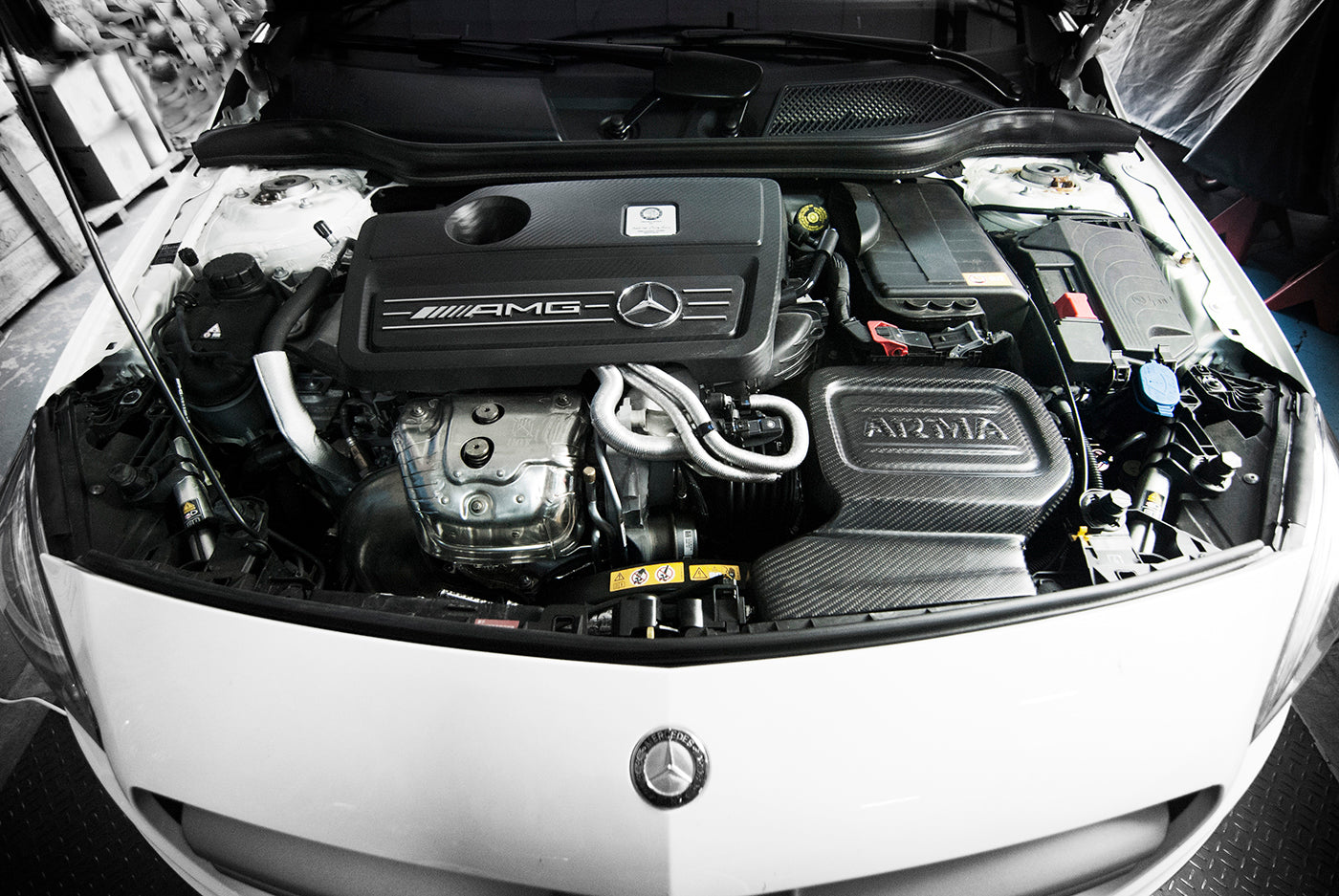 Pipercross V1 Armaspeed Carbon Fibre Air Intake for Mercedes Benz A45 CLA45 AMG