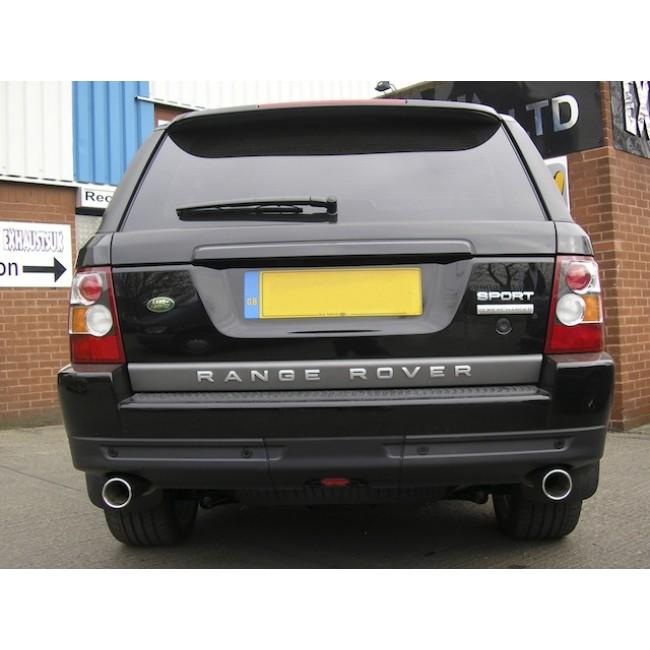 Cobra Round Exhaust Tailpipes - Range Rover Sport