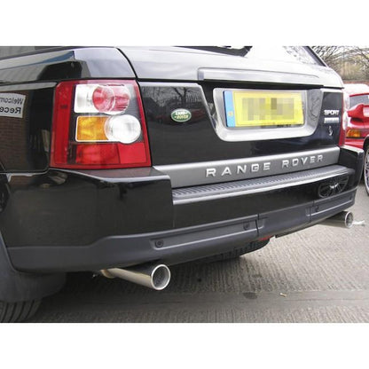 Cobra Round Exhaust Tailpipes - Range Rover Sport