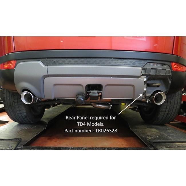 Cobra Rear Box Performance Exhaust - Range Rover Evoque SD4/TD4