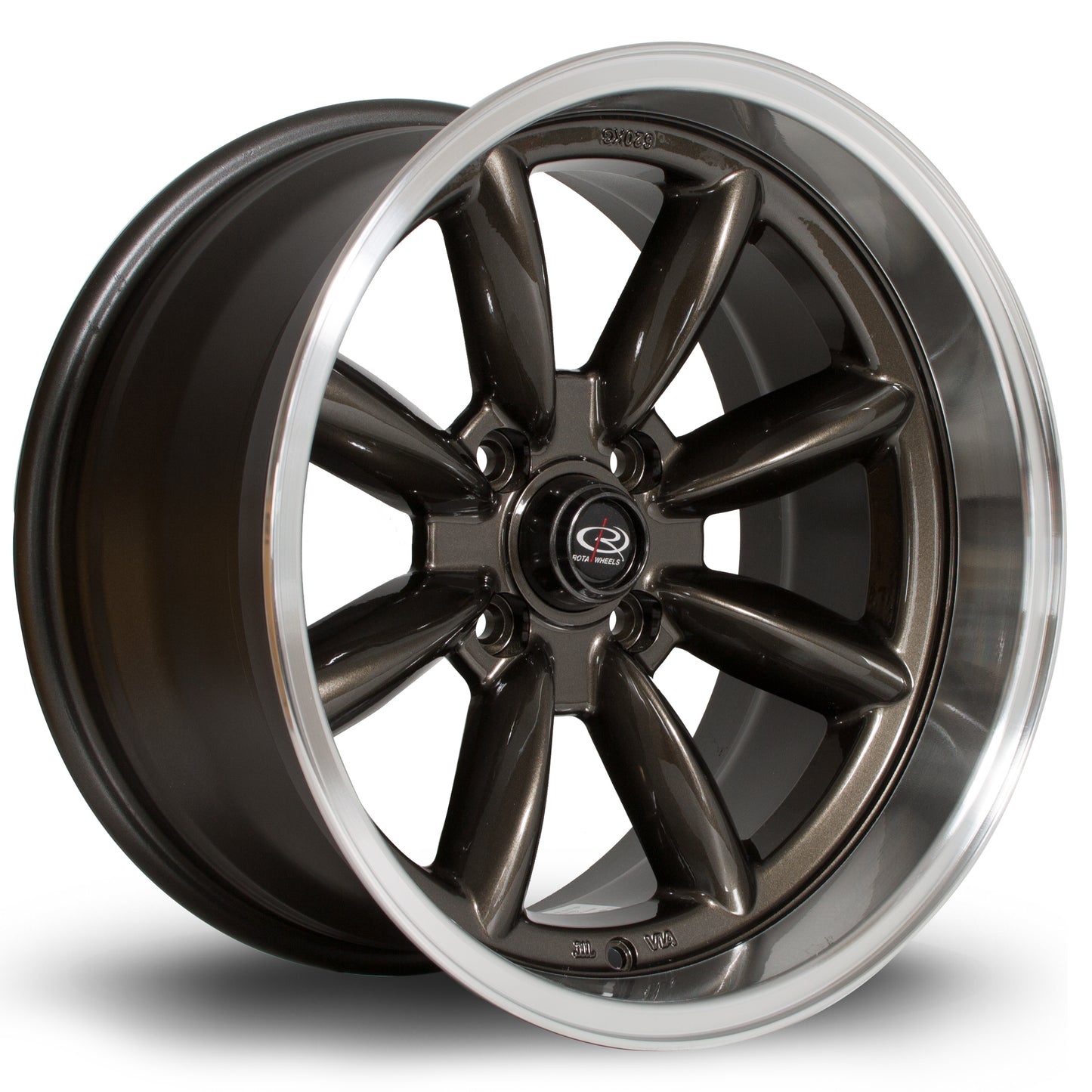 Rota RBX Alloy Wheels - 17x9 | 4x114 | ET-13 | Gunmetal/Polished Lip