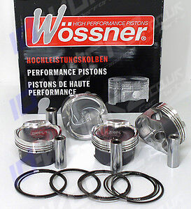 Wossner Forged Pistons - Toyota Starlet Turbo 4E-FTE