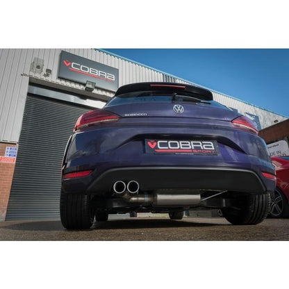 Cobra Cat Back Performance Exhaust - VW Scirocco 1.4 TSI (14-18)