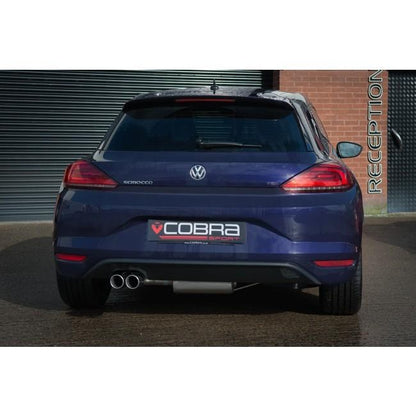 Cobra Cat Back Performance Exhaust - VW Scirocco 1.4 TSI (14-18)