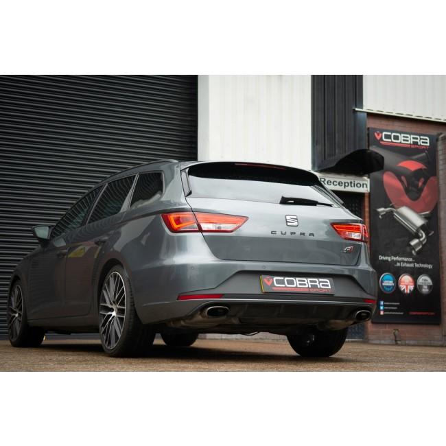 Cobra Resonator Delete Performance Exhaust - Seat Leon Cupra ST 280/290 Estate ((14-18))