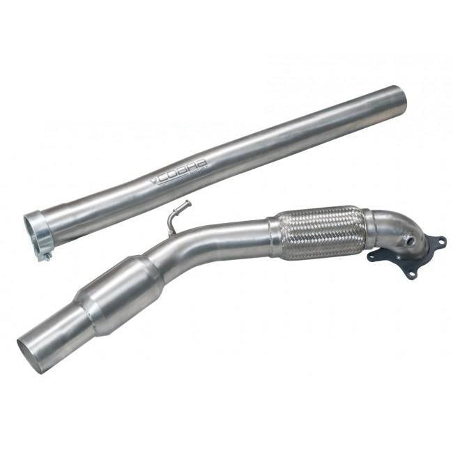 Cobra Sports Cat / Decat Front Downpipe Performance Exhaust - Seat Leon FR Mk2 1P 2.0 TFSI (06-13)
