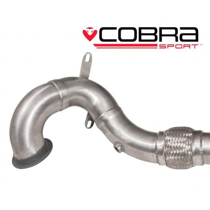 Cobra Sports Cat / Decat Front Downpipe Performance Exhaust - VW Golf GTI Mk7.5 2.0 TSI (17-20)