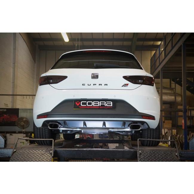 Cobra Turbo Back Performance Exhaust - Seat Leon Cupra 280/290/300 Pre-GPF ((14-18))
