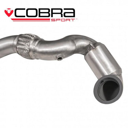 Cobra Sports Cat / Decat Front Downpipe Performance Exhaust - VW Golf GTI Mk7 (12-17)