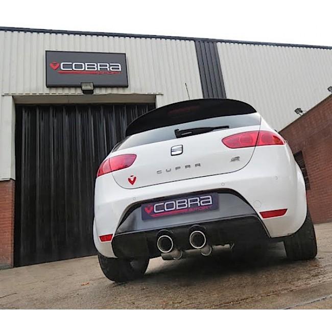 Cobra Cat Back Performance Exhaust - Seat Leon Cupra R Mk2 1P 2.0 TFSI (10-12)