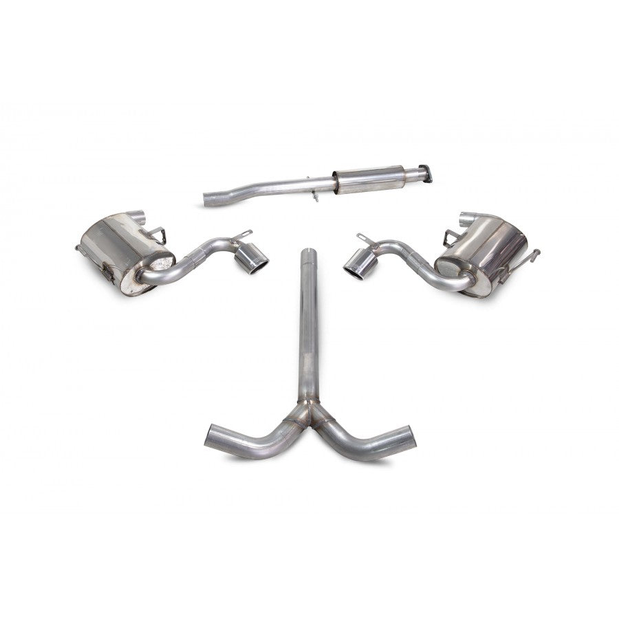 Scorpion Resonated Cat Back Exhaust - Mini Cooper S R52/R53 (02-06)