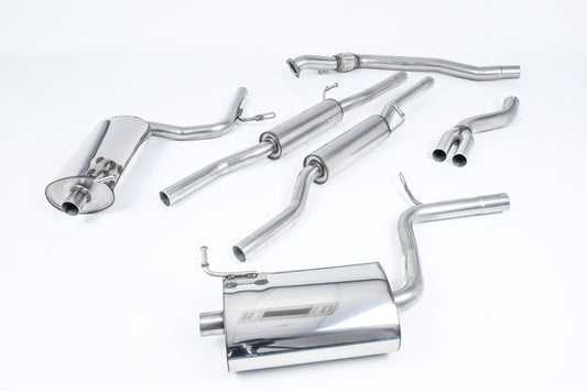 Milltek Cat Back Exhaust for Audi A4 1.8T B7 Quattro (05-08)