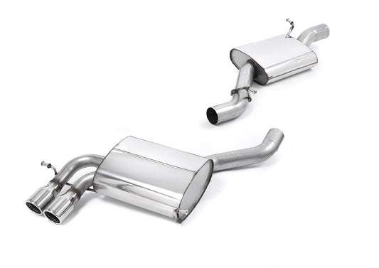 Milltek Resonated Cat Back Exhaust for Audi S3 8P Sportback (07-12)