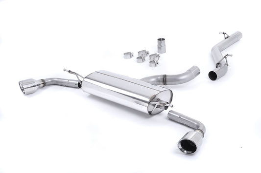 Milltek Non-Res Cat Back Exhaust for Audi TT 8J 3.2 Quattro (06-10)