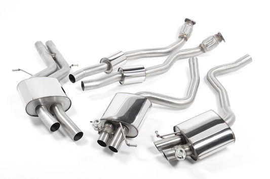 Milltek Resonated Cat Back Exhaust for Audi RS5 B8 Coupe (10-15)