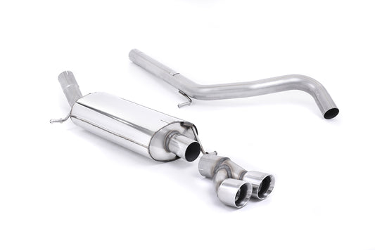 Milltek Non-Res Cat Back Exhaust for Audi A1 1.4 TFSI S-Line 122PS (10-15)