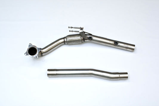 Milltek Large Bore Exhaust Downpipe Decat for VW Scirocco GT 2.0 TSI (08-22)